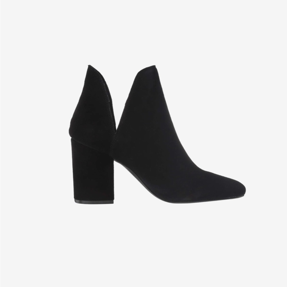 Near-Perfect Condition Steve Madden Rookie Bootie in Black Suede
